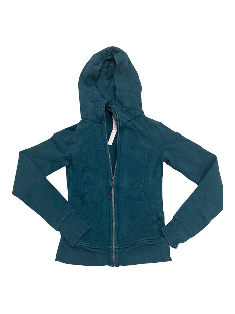 Lululemon Teal Hooded Zip-Up Jacket - Women